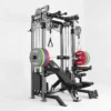 New Arrival Commercial Fitness Gym Equipment Adjustable Power Rack for Strength Training Foldable Steel and Metal Squat Rack