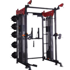 New Style Commercial Fitness Equipment Comprehensive Strength Training Smith Machine Multi-Function Station-Made Durable Metal